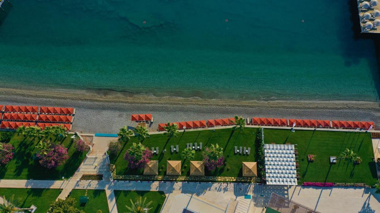 Aqi Hydros Club Hotel Kemer Eksteriør billede Aerial view of the beach