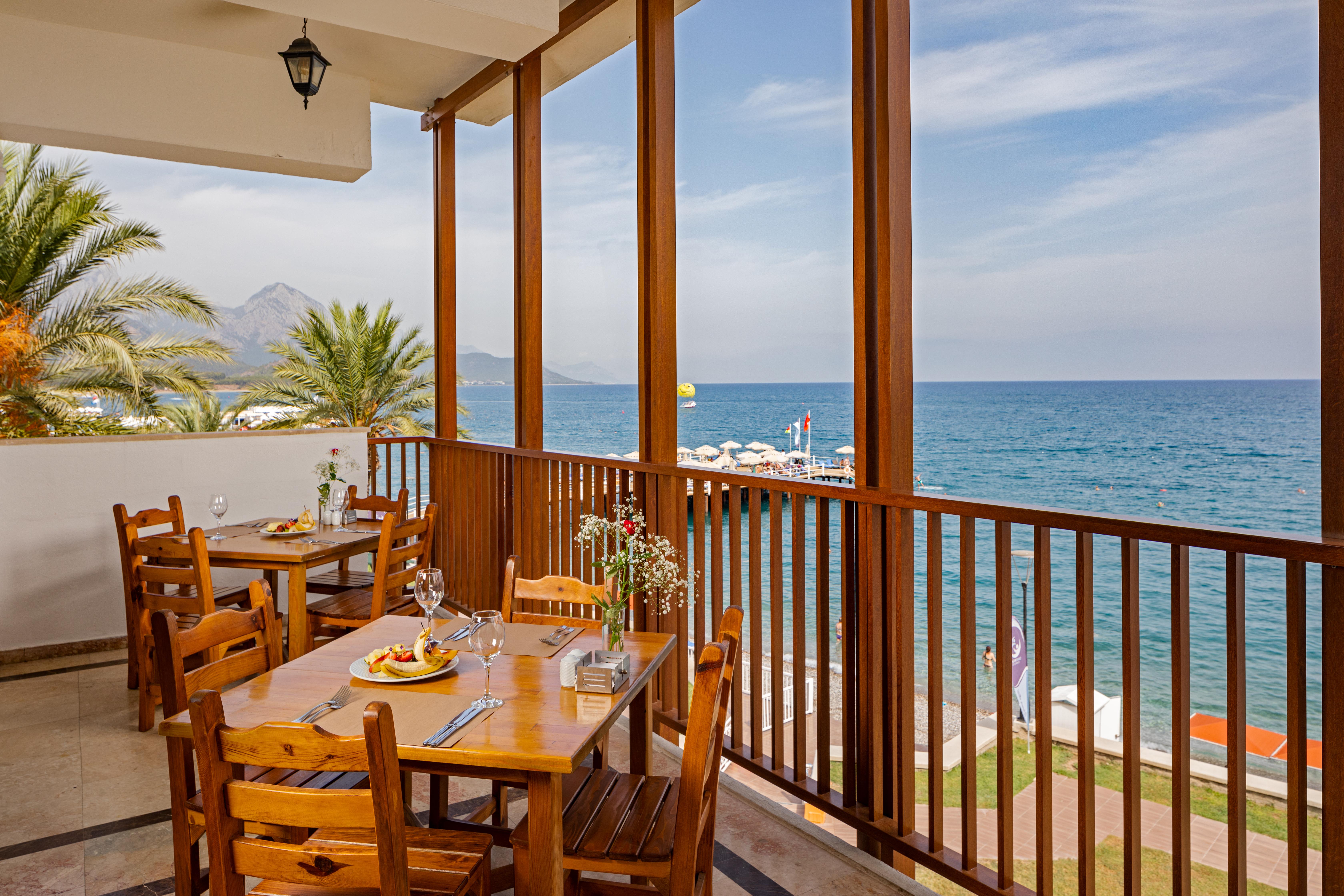 Aqi Hydros Club Hotel Kemer Eksteriør billede Restaurant in the hotel