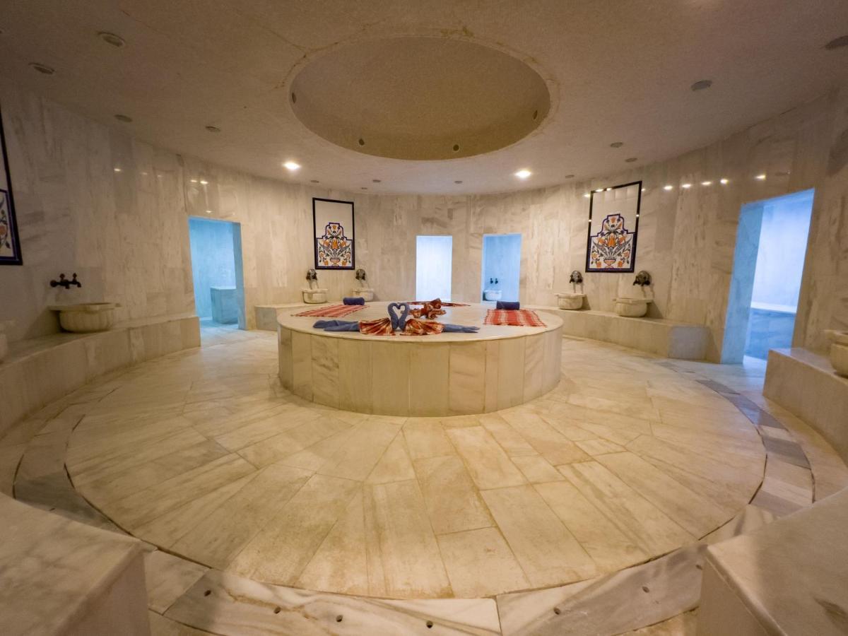 Aqi Hydros Club Hotel Kemer Eksteriør billede Turkish bath in the hotel